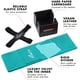 thumbnail image 3 of Quiver Time Teal Citadel Deck Block - 100+ Commander MTG Deck Box para cartas - Soporte para tarjetas, dados y fichas Custom Deckbox Divider - Estuches para tarjetas Quiver Compatible TCG Card Deck Bo, 3 of 5