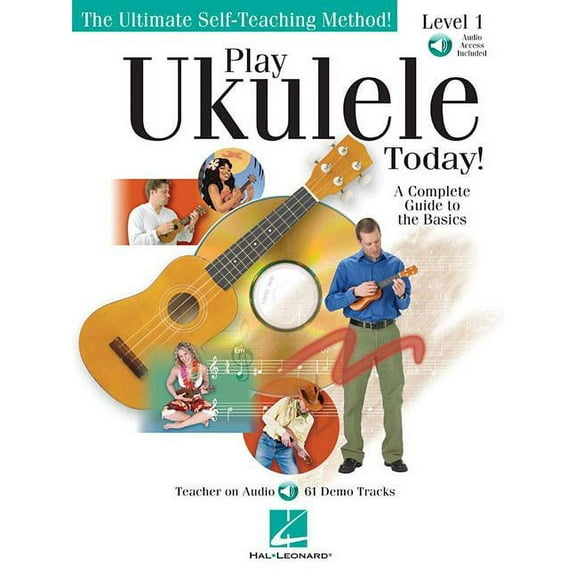Play Ukulele Today! - A Complete Guide to the Basics Level 1 (Bk/Online Audio), (Paperback)