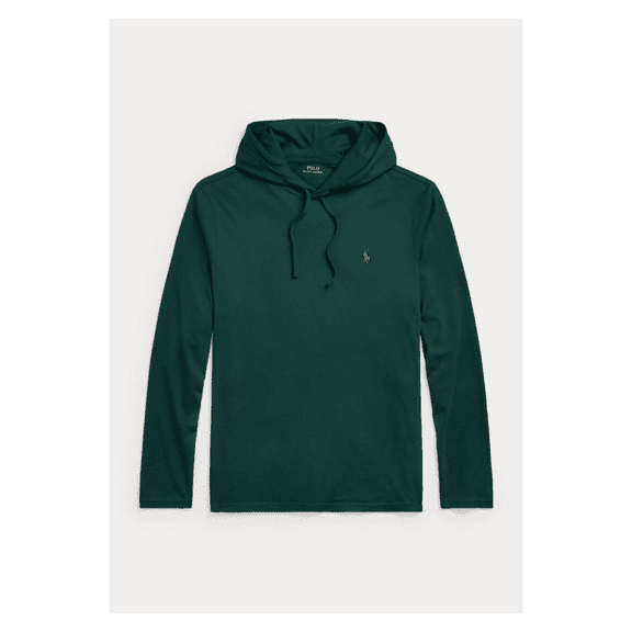 Polo Ralph Lauren Solid Hooded Tee Shirt, Green,S