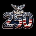 thumbnail image 6 of US 250th Anniversary Commemorative Brooch 1776-2026 Historic Celebration Brooch US Patriotic Lapel Button Brooches Gift For Active Duty Military Collectors Patriot Veterans, 6 of 7