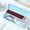 Blue, variant on Konghyp Double Layer Plastic Pencil Case, Cute Stationery Storage Box, Large Capacity Sorting Organizer Case, Durable Desktop Container for Small Office Sundries Storage