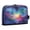 Heart with Galaxy Background, variant on Pencil Bag with Magnetic Foldable Base Large Capacity Stand-Up Pencil Case Durable Nylon Pen Pouch Heart with Galaxy Background