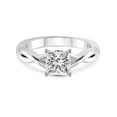 thumbnail image 3 of 3 Carat IGI Certified Princess Shape Lab Grown Diamond Engagement Ring | 14K White Gold | Intertwine Bliss Solitaire Lab Diamond Ring | FG-VS1-VS2 Quality Friendly Diamonds, 3 of 5
