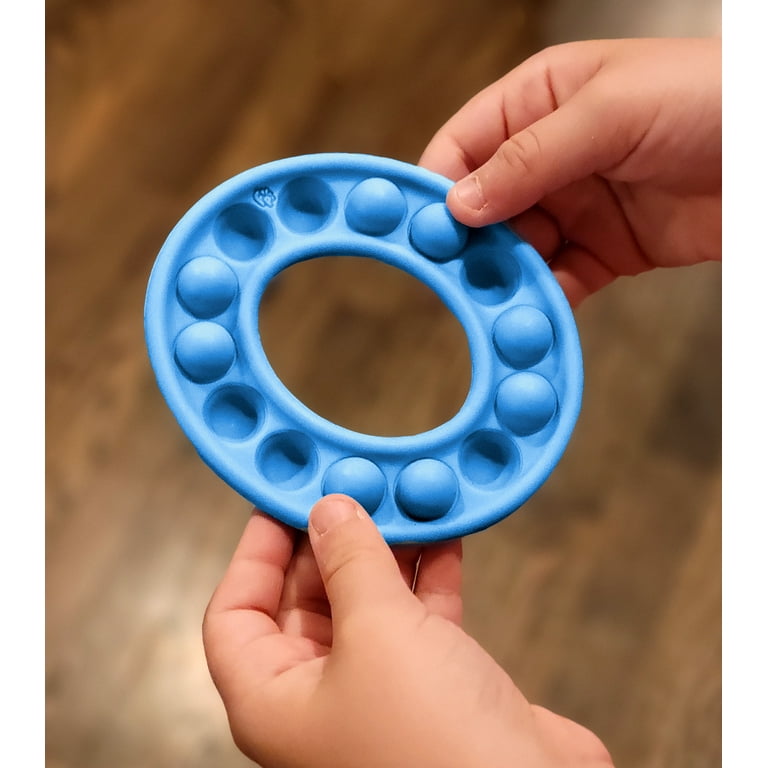 (3 Pack) Pop It Fidget Toy Sensory Push Bubble Circle Mini Pop Its for  Popit for Adults and Kids (Green/Purple/Blue)