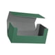 thumbnail image 5 of Estuche para mazos de cartas, cajas para tarjetas deportivas, colección, con tapa, caja de almacenamiento para recolección de tarjetas, organizador de Verde, 5 of 9