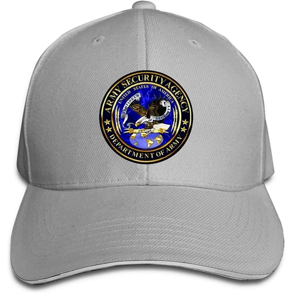 Army Security Agency ASA Seal Unisex Baseball Caps Sandwich Caps Dad Hat