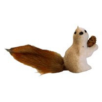 MOQIN Christmas Tree Decorations Hanging Ornaments– Foam Squirrel Shaped Pendants, Festive Holiday Decor for Xmas Tree, Home, Party, Wall Decoration Displays