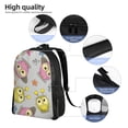thumbnail image 5 of Fotbe Cartoon Owls Travel Laptop Backpack, Business Slim Sturdy Laptops Backpack, Water Resistant College School Computer Bag Gift for Men & Women Fits 15.6 Inch Notebook, 5 of 8