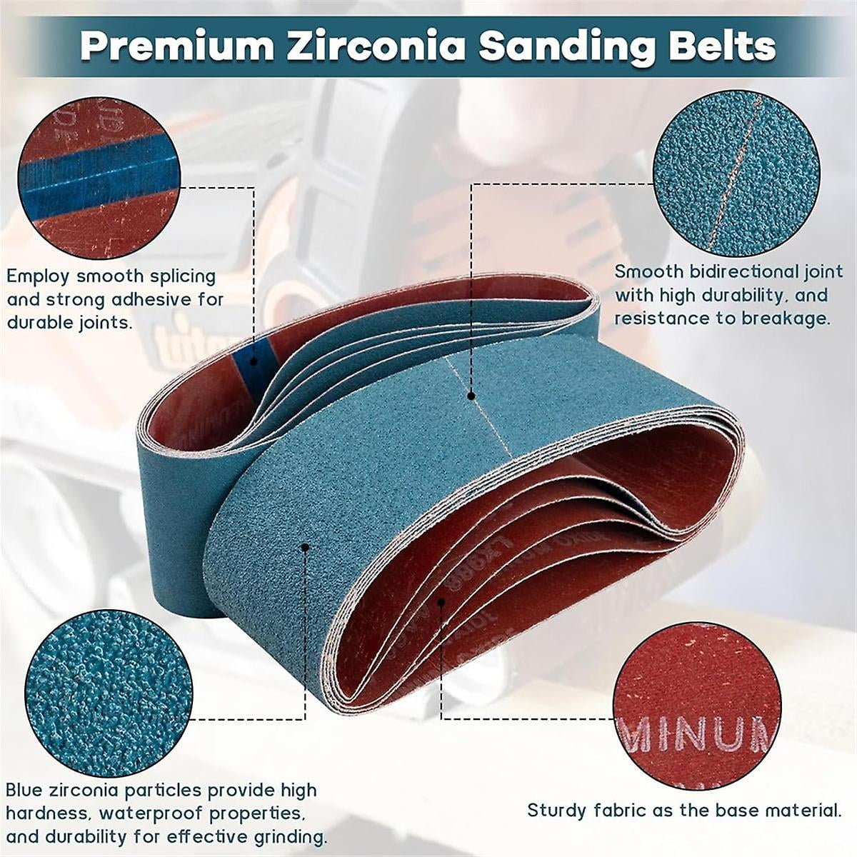 Belt sander belts 3x21 sale