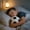 White, variant on 8.6" Simulation Plush Soccer Ball Stuffed Toy, Plush Football Pillow Soccer Gift for Kids