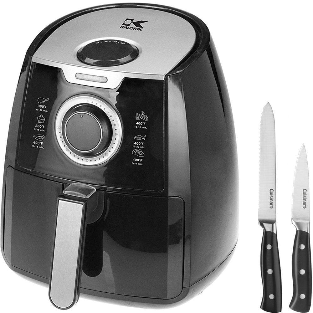 Kalorik Airfryer with Dual Layer Rack Black (FT 42139 BK) with