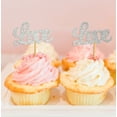 thumbnail image 1 of Darling Souvenir Décorations de Cupcakes d'Amour Décorations de Fête de Mariage - Lot de 40, 1 of 3