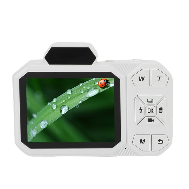 Cámara Digital 4K, Cámara De Vlogging De 65MP Con Sensor CMOS Y Zoom Digital 18x, Pantalla HD HD De 2.88 Pulgadas, Flash LED Incorporado Para Fotografía Y Viaje