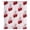 Red, variant on Pink Cherry Sheer Curtains 54 Inches Long, Farmhouse Watercolor Cherries Fruits Light Filering Curtains, Breathable Simi Curtain Privacy Drapes for Kitchen Bathroom Nursery Small Window Treatment