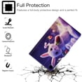 thumbnail image 3 of Allytech for Samsung Galaxy A7 Case 10.4" 2022/2020, Premium PU Leather Folio Stand Shell with Card Slots Holder Auto Sleep Wake Protective Wallet Case for SM-T500/T503/T505/T507, Strawberry Rabbit, 3 of 6