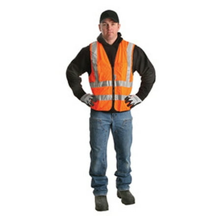 

Radnor 4X Orange Polyester Vest (8 Pack)