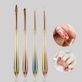 thumbnail image 2 of Happydeer Versatile Nail Art Pen Create Stunning Floral Designs Flexible Design UV Manicure Pen Women Accessories, 2 of 13
