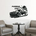 thumbnail image 2 of Challenger  Muscle Car Drift Vinyl Decal - Home Wall Decor - Furious Design, 2 of 5