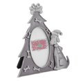 thumbnail image 2 of Pet Photo Frame Memorial Cute Christmas Trees Shape Picture Frame Fits 2x3in Vertical PortraitPuppy (5207X), 2 of 9