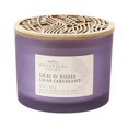 thumbnail image 1 of Botanical Light 12OZ Lilac & Kisses Soy Wax Blended Scented Candle,3 cotton wick, 1 of 5