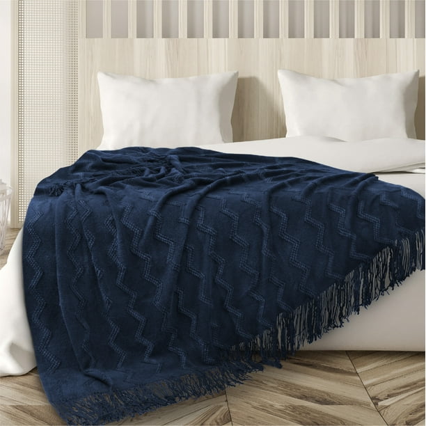 Navy Blue Sofa Throw Uk Baci Living Room