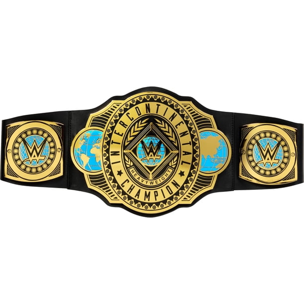 Cinturón de Campeonato Intercontinental WWE para Niños de Mattel, 1 m de Largo