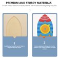 thumbnail image 4 of EeaseCA Rockets Shape Puzzle Wooden Jigsaw Puzzle Rockets Puzzle Kids Plaything, 4 of 7