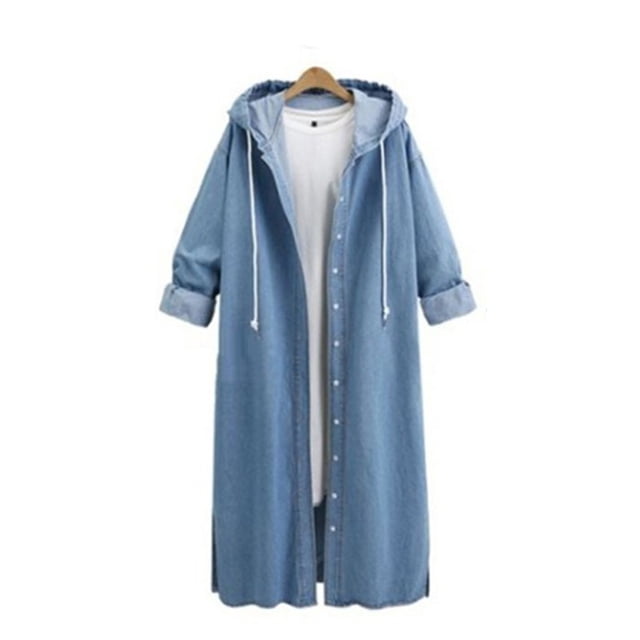 Pntutb Moda Mujer Camiseta de manga larga Invierno Frente abierto Prendas de abrigo sueltas Sudadera con capucha Blusa sólida Abrigo Tops Liquidación Pntutb Pntutb-5596