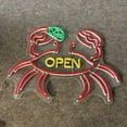 thumbnail image 4 of Handmadetneonsign Crab Neon Sign, Seafood Restaurant Light Wall Art Decor, Seafood Restaurant Wall Decor, 4 of 5