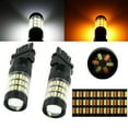 thumbnail image 1 of White/Amber Switchback LED Turn Signal Light Bulbs For Chevy Silverado 1500 2500, 1 of 10