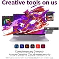 thumbnail image 6 of Lenovo Yoga 7i 2-in-1 16" 2K Touchscreen Laptop AI Copilot + PC, Intel Core Ultra 5 Processor, 16GB LPDDR5X RAM, 512GB SSD, Microsoft 365 Office Lifetime + Stylus Pen, WiFi, Fingerprint, Win 11 Home, 6 of 8