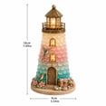 thumbnail image 4 of Beginner-Friendly DIY Lighted Sea Glass-Style Lighthouse Kit,DIY Sea Glass Lighthouse Kit Collection with Pieces & Guide,Adults Craft Kit,Handmade Ocean Beach Decor for Craft Lovers, 4 of 9