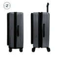thumbnail image 6 of iFLY Hardside Quantum 28" Large Checked Top Opening Luggage, Charcoal, 6 of 8