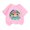 Rose, variante sur Tenue de Mode pour Tout-Petit T-Shirts à Manches Longues pour Fillette T-Shirts Mignons Imprimés Confortables à Col Rond T-Shirt à Manches Courtes d'Été Décontracté Ample Hauts T-Shirt