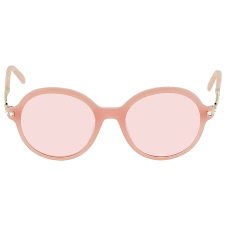 Swarovski Bordeaux Round Ladies Sunglasses SK0264 72S 53