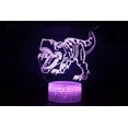 thumbnail image 2 of 3D LED Desk Table Lamp Night Light RC Remote 7 Color Change Touch Art Home Child Bedroom Sleeping Decor Holiday (Animal Dragon), 2 of 9