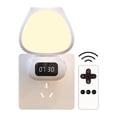 thumbnail image 1 of Remote Control Night Light Smart Rotating Meow Light Plug-In Bedside Lamp For Baby Nursery  Kids Room, 1 of 11