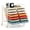 White Frame-Macaron, variant on imerelez 12-Drawer Rolling Storage Cart - 2-Row 10-Storey, Multicolor Drawers, 4 Wheels (2 Brake), White Frame-Peach