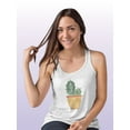 thumbnail image 2 of Punny Plant I Racerback Tank Women -June Erica Vess Designs, Female x-Small, 2 of 4