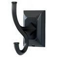 thumbnail image 2 of Alno A7999-SN Geometric Bathroom Robe Hook Satin Nickel, 2 of 7