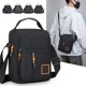 thumbnail image 1 of Bolsa cruzada exterior de gran capacidad | Cabestrillo multifuncional para el hombro en el pecho | Tela engrosada, múltiples compartimentos, correa ajustable | Verde Ejército, Azul Oscuro, Gris, 1 of 6
