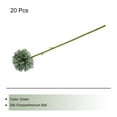 thumbnail image 3 of Artificial Flower Heads, Silk Chrysanthemum Hydrangea Green Faux Flowers 20Pcs, 3 of 6