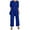 Blue, variant on HBFAGFB Pantsuit for Women Fashion Casual Long Tops Wide Leg Pants with Pockets Daily Wear Red Size M