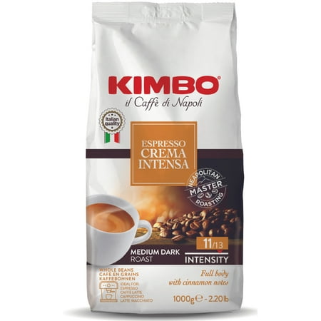 Kimbo Crema Intensa Espresso Whole Beans Coffee 2.2lb/1kg