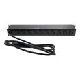 thumbnail image 2 of StarTech.com 16 Outlet Horizontal 1U Rack Mount PDU Power Strip for Network Server Racks - Surge Protection - 120V/15A - 6ft Power Cord (RKPW161915), 2 of 3