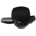 thumbnail image 1 of Gibson Home Zen Buffet Juego De Vajilla De Platos Y Tazones Resistentes A Raspaduras Y Rayones De Porcelana Mate - Servicio Negro Para 4 (8 Piezas), 1 of 1