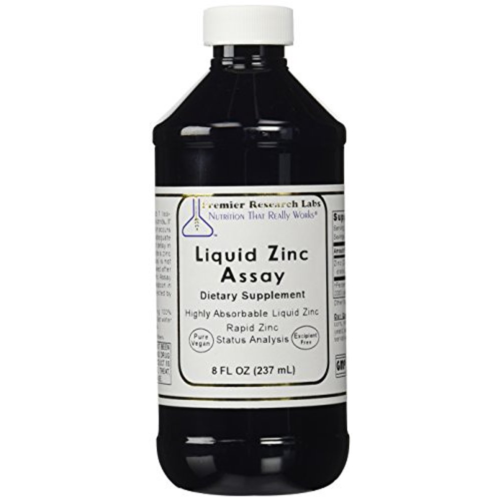 Liquid Zinc Assay by Premier Research Labs (8 fl oz)