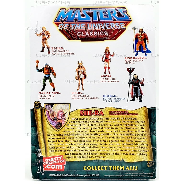 Masters of the Universe Classics She-Ra Action Figure 2009 Mattel