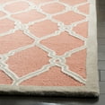 thumbnail image 3 of SAFAVIEH Cambridge Selwyn Geometric Wool Area Rug, Coral/Ivory, 4' x 6', 3 of 8
