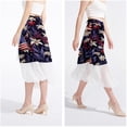thumbnail image 4 of Flag Plants Chiffon Beach Dresses for Women, Summer Strappy Polyester Beach Dress, 4 of 6